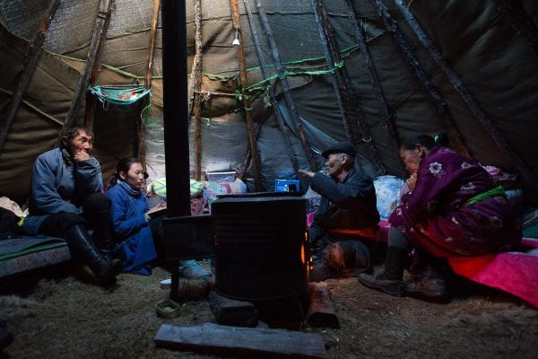 The Tsaatan people, Mongolia, photography series by Madoka Ikegami, reindeer herders