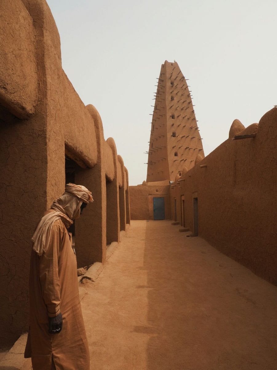 color portrait of a man in Agadez, Niger by Antonio Mesquita⁠