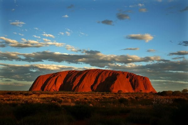 Ayers Rock Iconic and Famous image of Australia by photographer Mark Kolbe