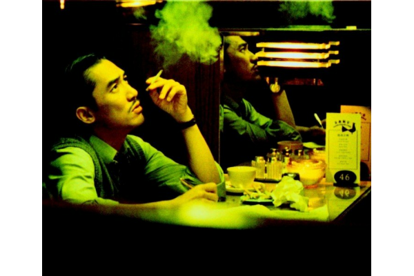 Tony Leung Chiu Wai as Chow Mo Wan - On the set of 2046 by Wong Kar-Wai Wing Shya