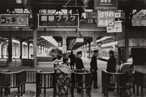 Kineo Kuwabara - Ueno Station, Tokyo, Japan, 1936