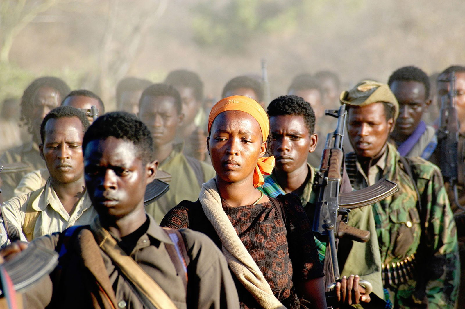 OLF rebels are regrouping in Northern Kenya, 2006 , by Jonathan Alpeyrie