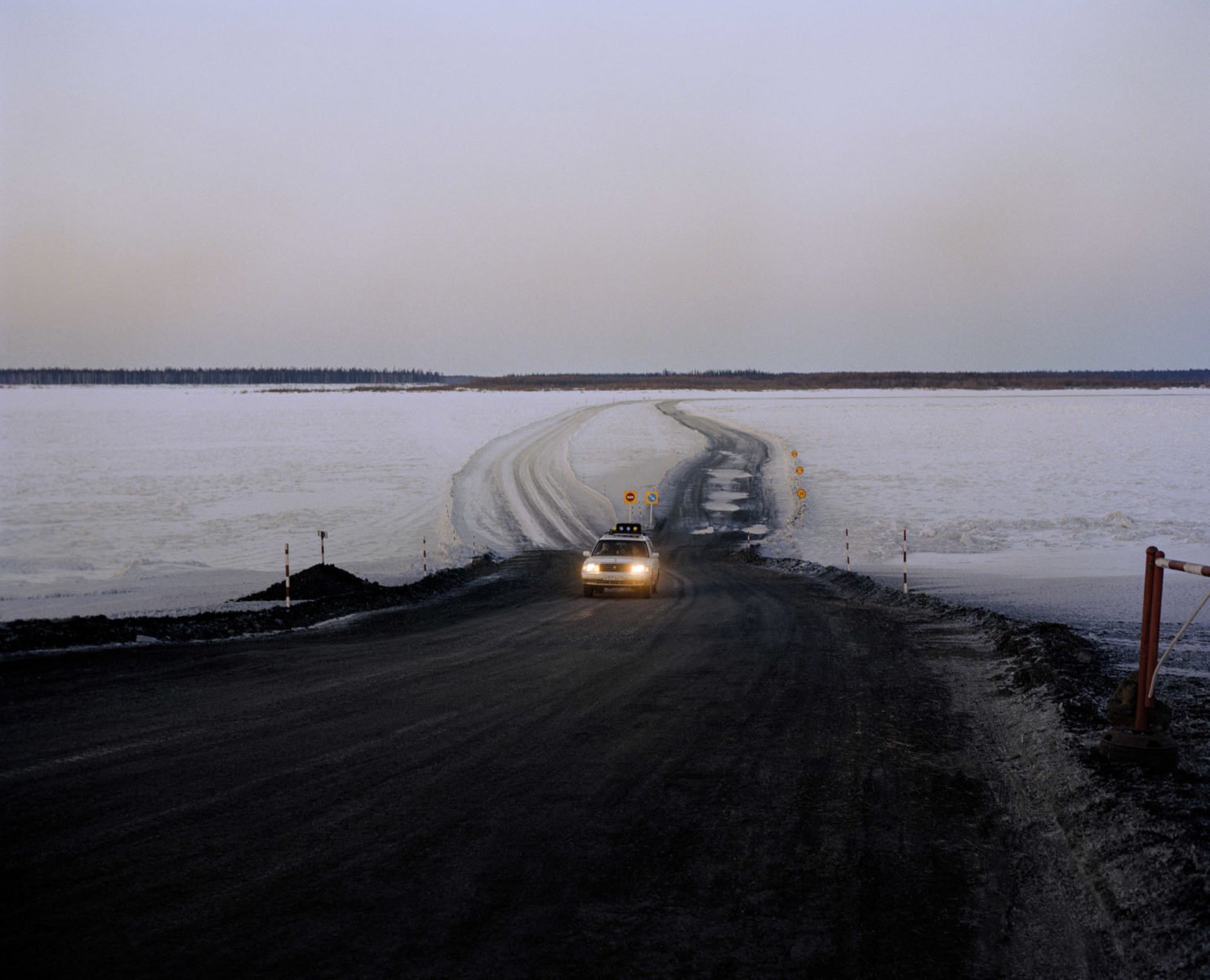 color landscape medium format photograph by Alexis Pazoumian