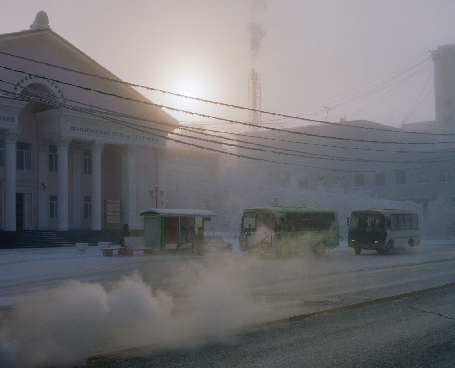 color landscape medium format photograph by Alexis Pazoumian