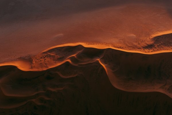 Sand Dunes, Color Photography by Tom Hegen