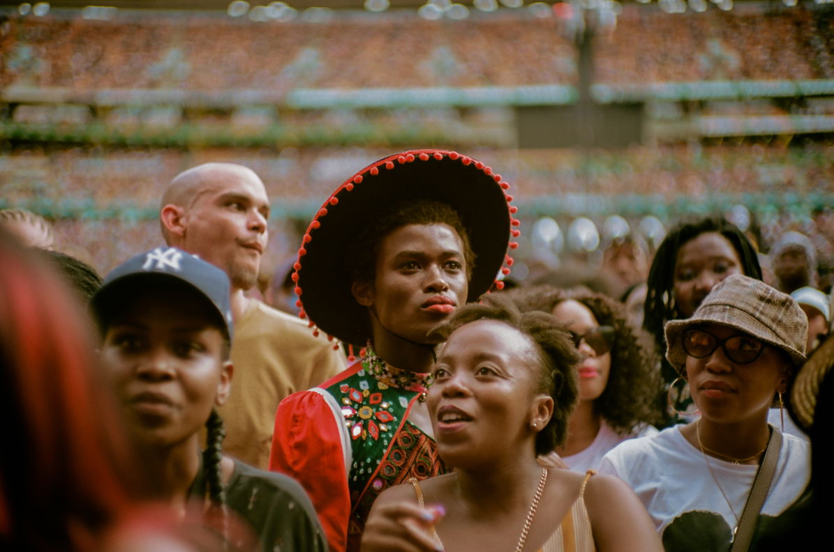 Color photo by James Marcus Haney, music fans from the book FANATICS