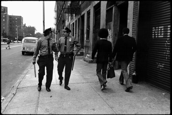 Cops walking the beat. Jill Freedman, street photography