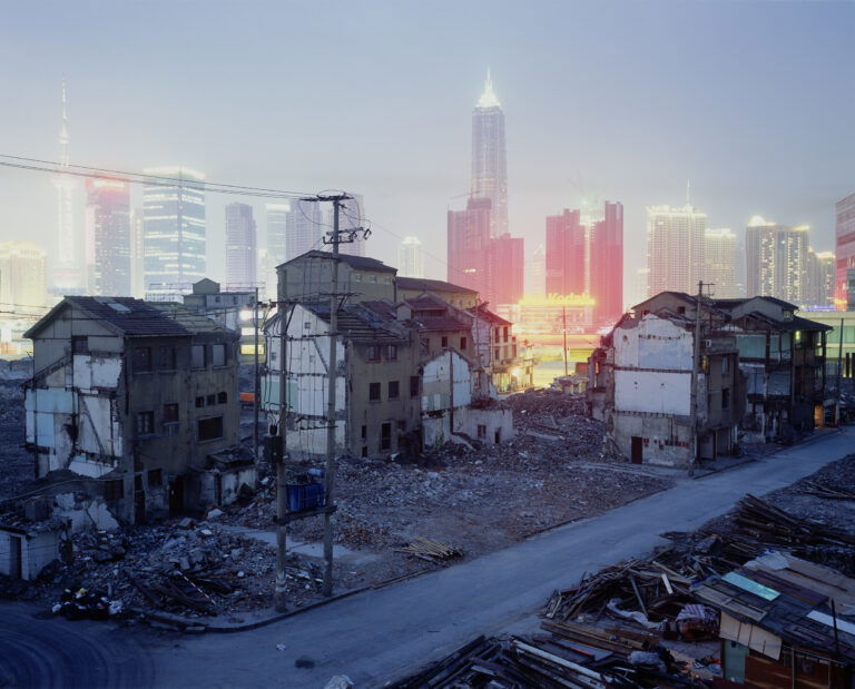 Color photography by Greg Girard, Shanghai Skyline