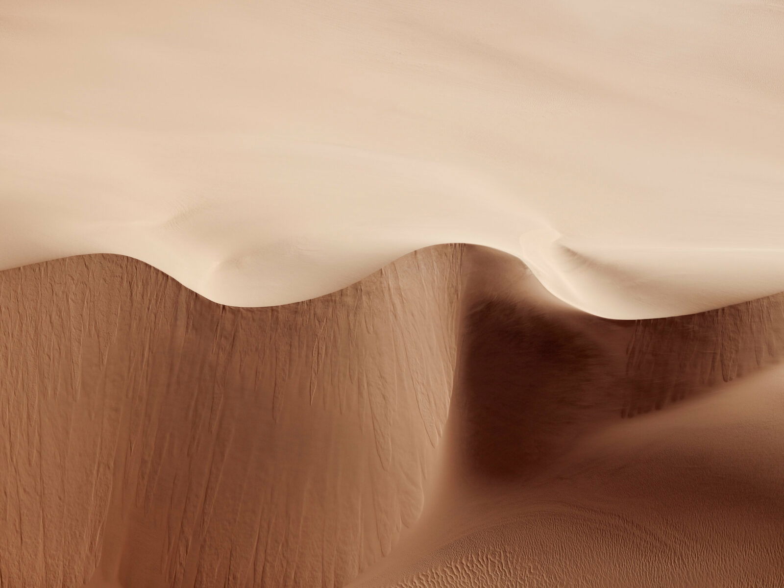 minimal color aerial landscape photo by Brooke Holm. Desert.