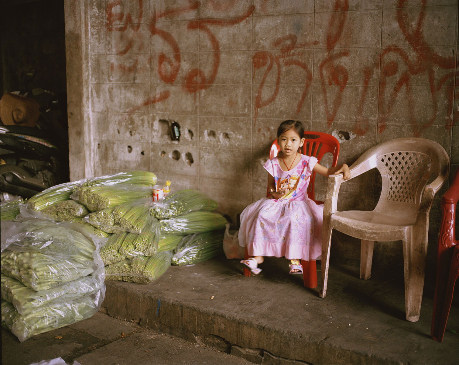 Photo of a little girl by Eric Chakeen