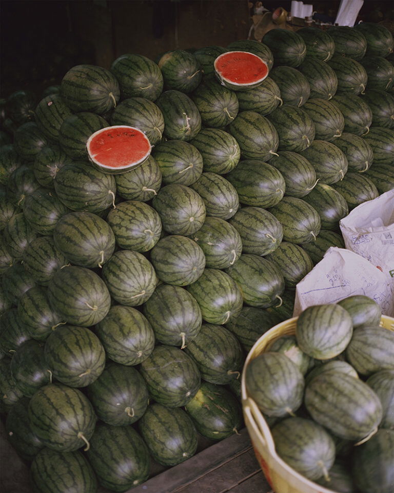 Film photography by Eric Chakeen, watermelons