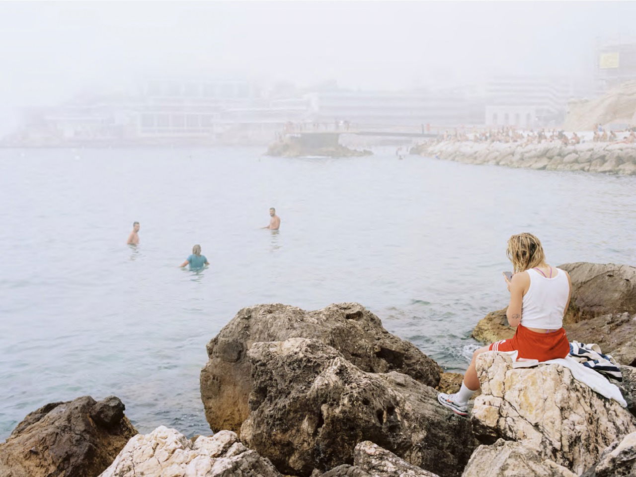 Photo of a beach in France.