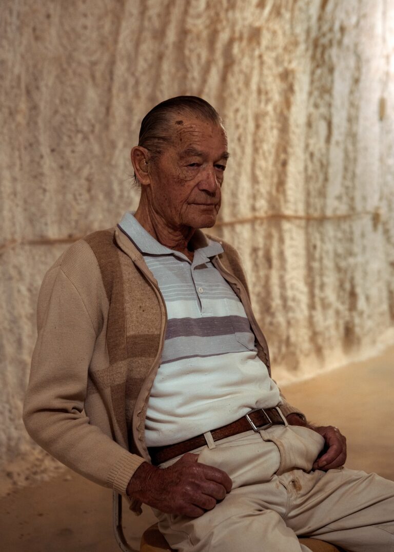 Documentary photography by Mattia Panunzio. Portrait of a man