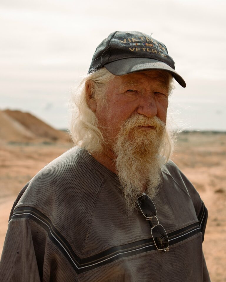 Documentary photography by Mattia Panunzio. Portrait of a miner