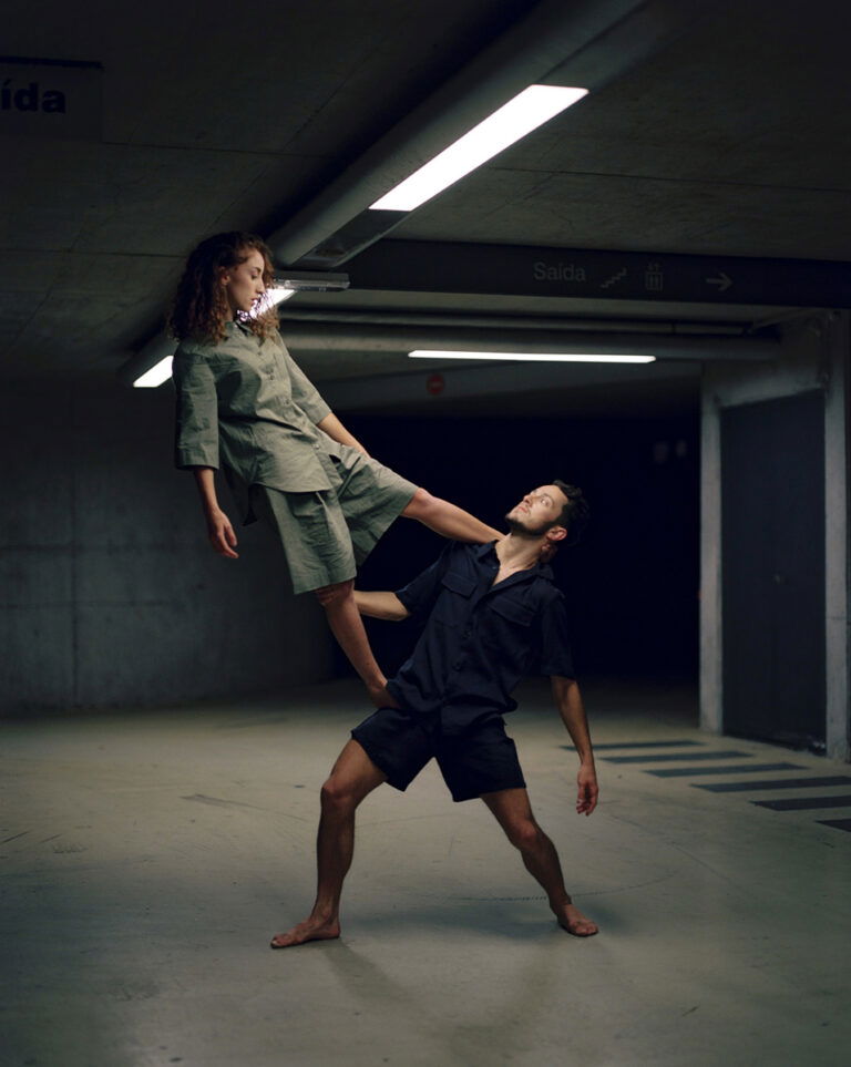 color conceptual photo of couple dancing by Nuno Serrão