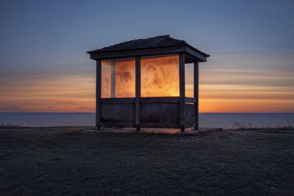 color landscape fine art photo of sunset by Paul Belford