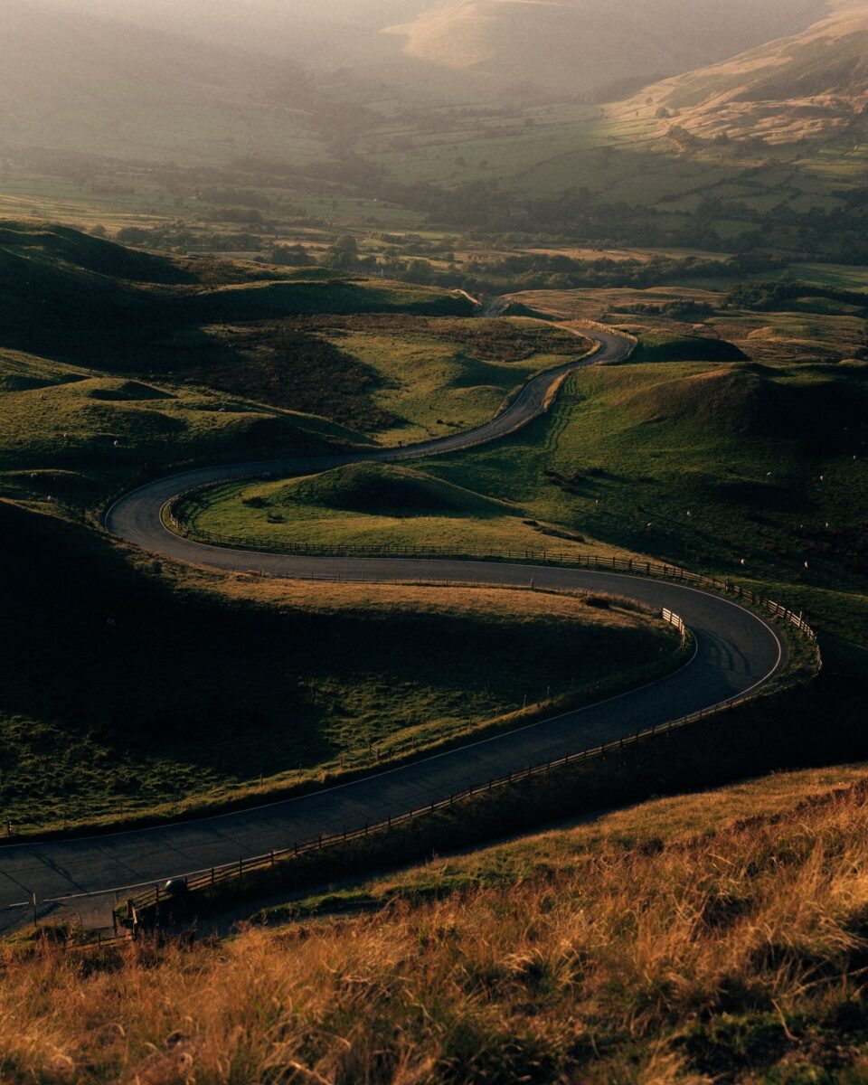 color landscape photo of countryside in Scotland by Hannes Becker