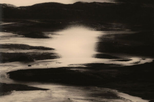 black and white abstract landscape photo by Francisco Gonzalez Camacho